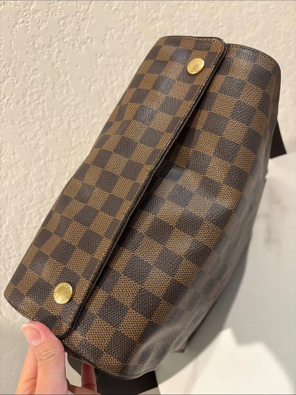 Louis Vuitton LV Crossbody bag  Naviglio Brown Damier